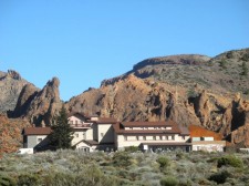 The Parador hotel in the Teide caldeira